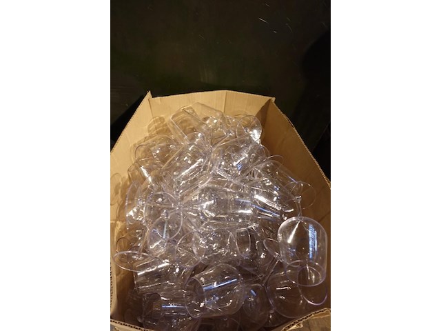 7x zak plastic bekers - afbeelding 2 van  3