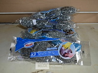 7x3st metanic sponsjes - afbeelding 1 van  2