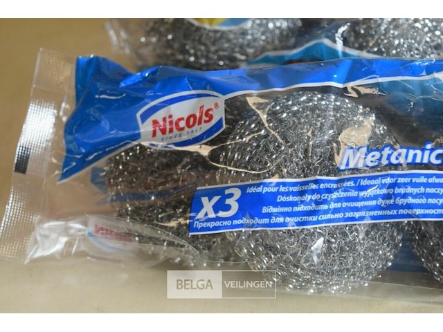 7x3st metanic sponsjes - afbeelding 2 van  2