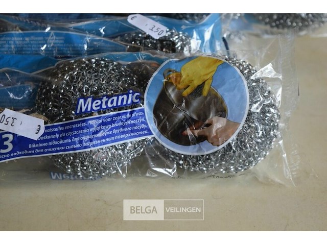 7x3st metanic sponsjes - afbeelding 2 van  2