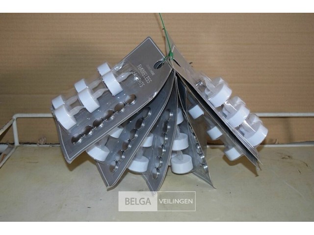 7x6st theelichtjes op batterijen - afbeelding 1 van  2