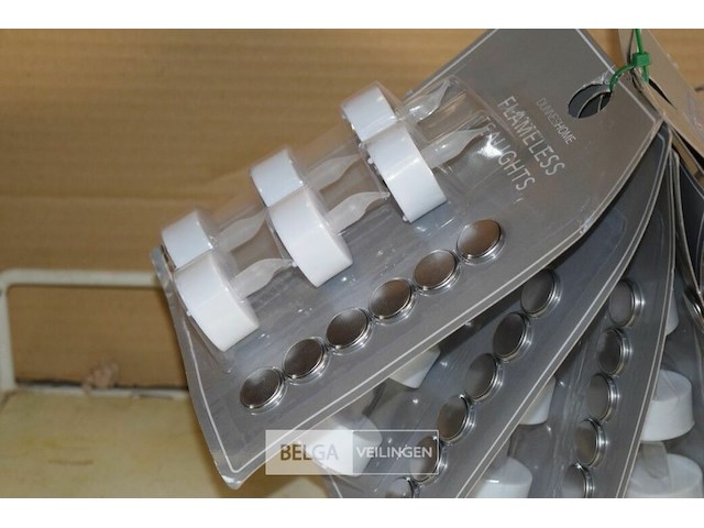 7x6st theelichtjes op batterijen - afbeelding 2 van  2