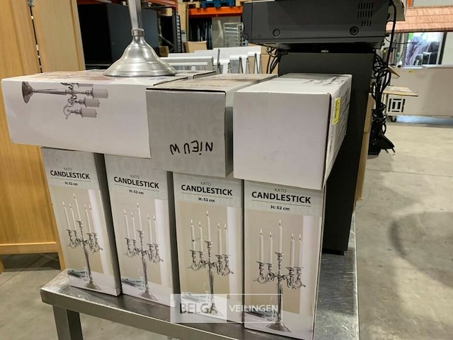 8 alu kandelaars - afbeelding 2 van  3