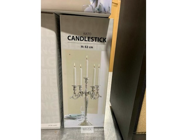 8 alu kandelaars - afbeelding 3 van  3