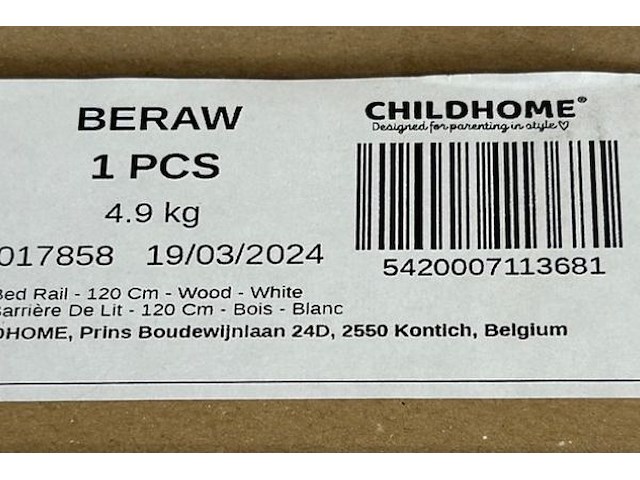 8 bema zijrekken voor bed - afbeelding 3 van  5