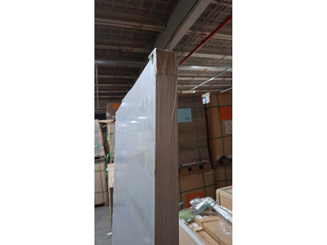 8 binnendeuren – melamine afwerking eik wit – enkel deurblad - afbeelding 5 van  5