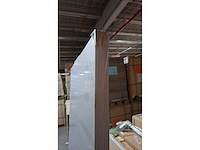 8 binnendeuren – melamine afwerking eik wit – enkel deurblad - afbeelding 4 van  4