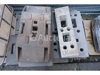 8 bouwbarrières van het type 'heras' - afbeelding 7 van  7