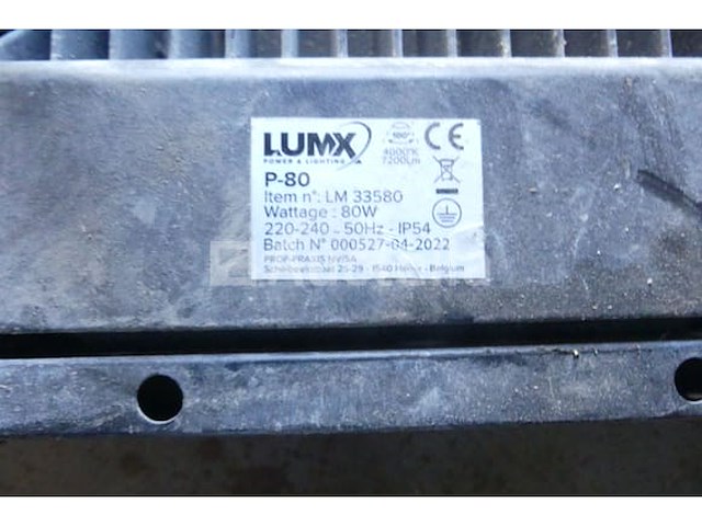 8 bouwplaatslampen en spotlights - afbeelding 5 van  9