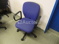 8 bureaustoelen op wielen - afbeelding 5 van  5