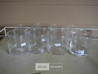 8 cilindervazen d=10cm h=10cm - afbeelding 1 van  2