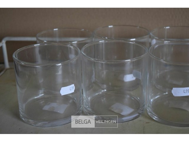 8 cilindervazen d=10cm h=10cm - afbeelding 2 van  2