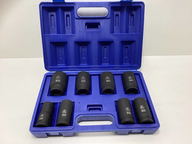 8-delige 3/4" diepe krachtdoppenset - afbeelding 1 van  10