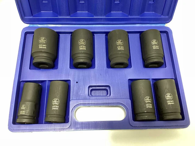 8-delige 3/4" diepe krachtdoppenset - afbeelding 2 van  10