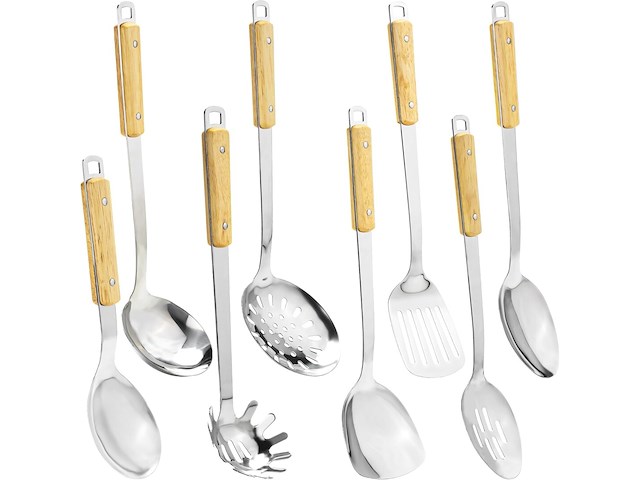 8-delige koekenpangereedschapsset - afbeelding 1 van  4