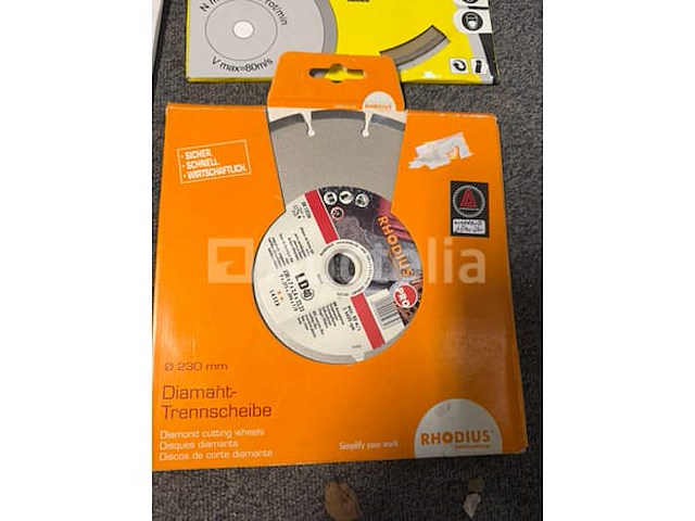 8 diamantzaagbladen 230 mm - afbeelding 6 van  9