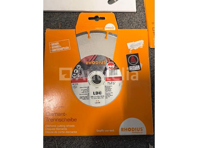 8 diamantzaagbladen 230 mm - afbeelding 8 van  9