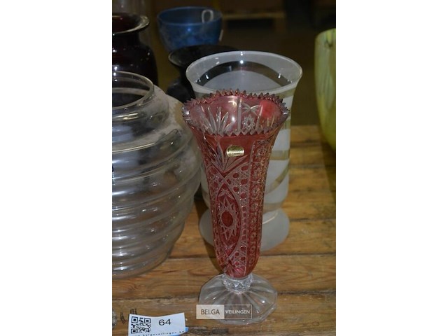 8 div glazen vazen - afbeelding 3 van  4