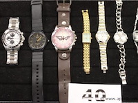 8 div horloges w.o. casio, fossil, anne klein, westfiled enz