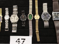 8 div horloges w.o. guess, orient, armani enz - afbeelding 1 van  3
