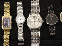 8 div horloges w.o. guess, orient, armani enz - afbeelding 2 van  3