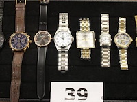 8 div horloges w.o. hilfiger, adidas, festina, ernest enz