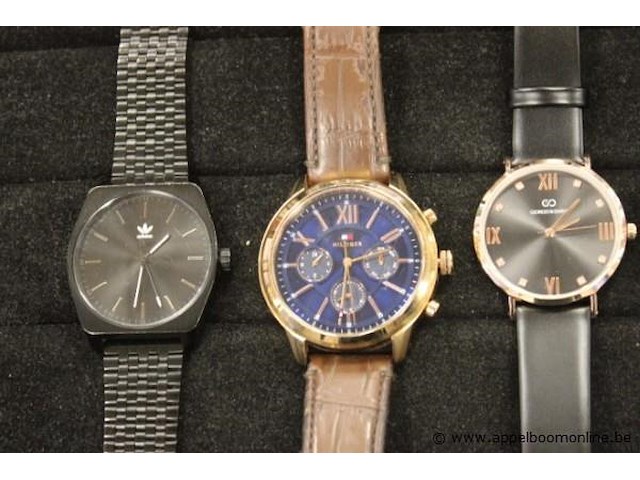 8 div horloges w.o. hilfiger, adidas, festina, ernest enz - afbeelding 2 van  4