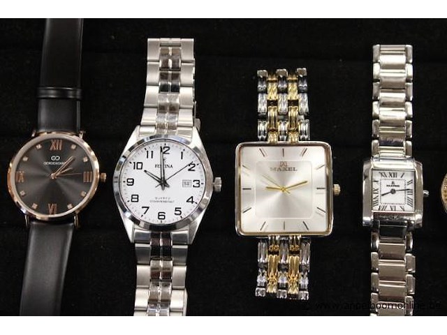 8 div horloges w.o. hilfiger, adidas, festina, ernest enz - afbeelding 3 van  4
