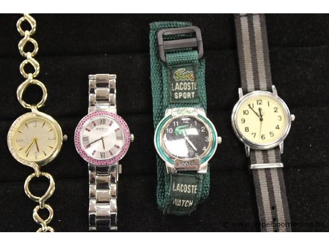 8 div horloges w.o. rodania, versace, burberry, breil enz - afbeelding 4 van  4