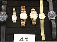 8 div horloges w.o. seiko, cluse, esprit, armani enz