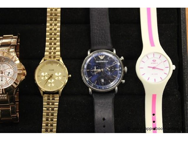 8 div horloges w.o. seiko, cluse, esprit, armani enz - afbeelding 4 van  4