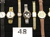 8 div horloges w.o. timex, edward, sekondo, rosefield, hilfiger enz - afbeelding 1 van  4
