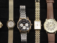 8 div horloges w.o. timex, edward, sekondo, rosefield, hilfiger enz - afbeelding 3 van  4