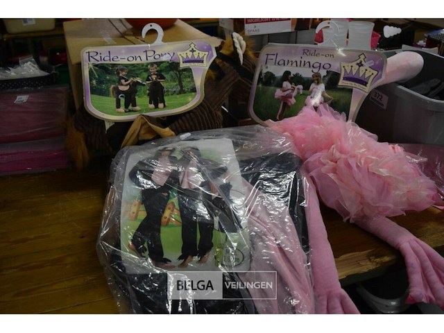 ±8 div. soorten en maten verkleedpakjes - afbeelding 1 van  4