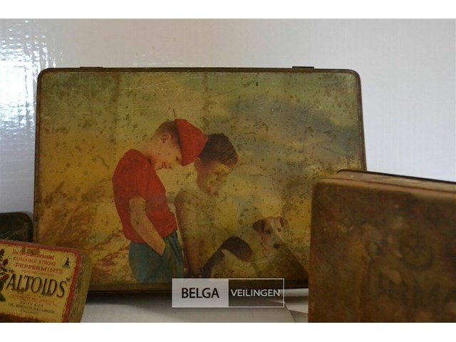 ±8 div vintage blikken - afbeelding 7 van  8