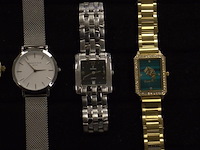 8 diverse horloges wo citizen, rodania, rosefield, guess enz - afbeelding 4 van  4