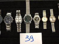 8 diverse horloges wo empario; van heusden, pontiac, hilfinger, edward lynn