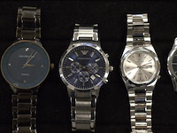 8 diverse horloges wo empario; van heusden, pontiac, hilfinger, edward lynn - afbeelding 2 van  4
