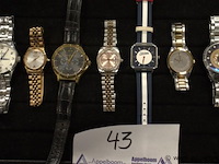 8 diverse horloges wo festina, liu-jo, jp gaultier - afbeelding 1 van  4