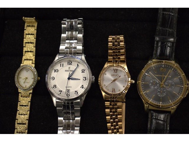8 diverse horloges wo festina, liu-jo, jp gaultier - afbeelding 2 van  4