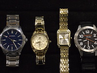 8 diverse horloges wo foddil, curren, q&q, marea, superdry enz - afbeelding 3 van  4