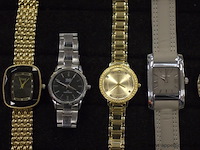 8 diverse horloges wo q&q, liu jo, rotary, hamilton enz - afbeelding 2 van  4
