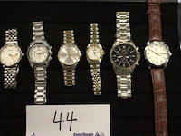 8 diverse horloges wo rubendic, rodania, bering enz