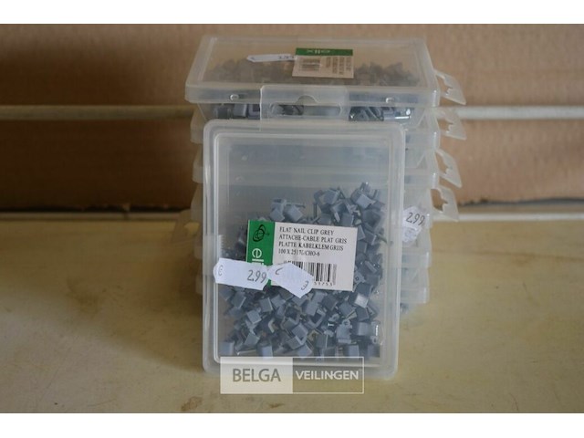 8 doosjes platte kabelklem 100x25175 cho6 - afbeelding 1 van  2