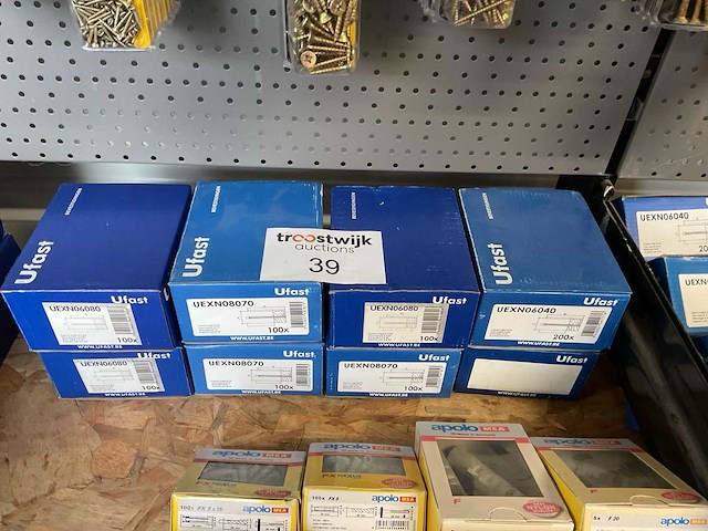 8 dozen blitsnagels - afbeelding 1 van  8