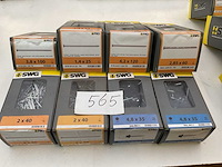 8 dozen dakplaatschroeven en nagels - afbeelding 1 van  5