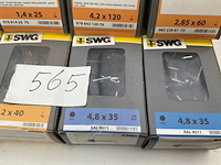 8 dozen dakplaatschroeven en nagels - afbeelding 3 van  5