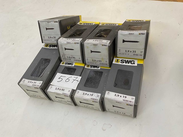 8 dozen gipsplaat schroeven - afbeelding 1 van  5