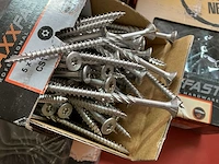 8 dozen hout schroeven deels inox - afbeelding 3 van  6