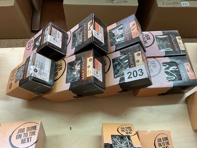 8 dozen hout schroeven deels inox - afbeelding 1 van  6